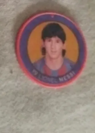 9 Tazos de Lionel Messi