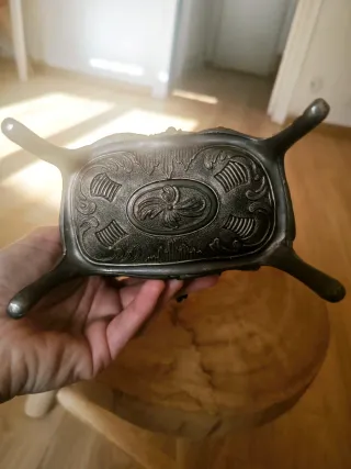 Joyero Vintage Metal Plateado