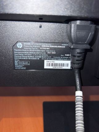 Monitor HP 27 Full HD Negro