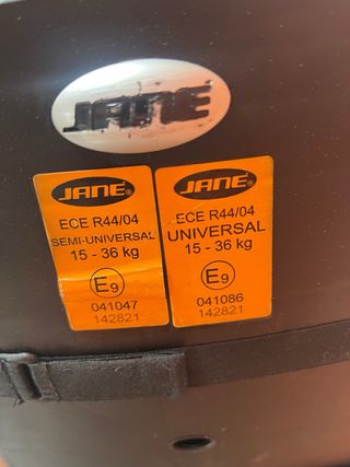 Silla coche niño jane