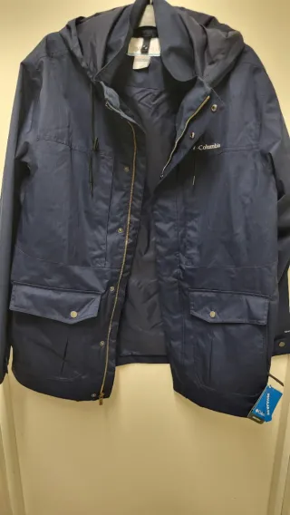 Chaqueta Columbia Azul Talla XL Nueva