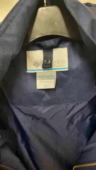 Chaqueta Columbia Azul Talla XL Nueva