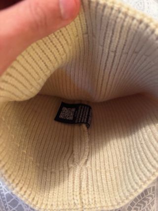 Gorro S.I Beige Lana