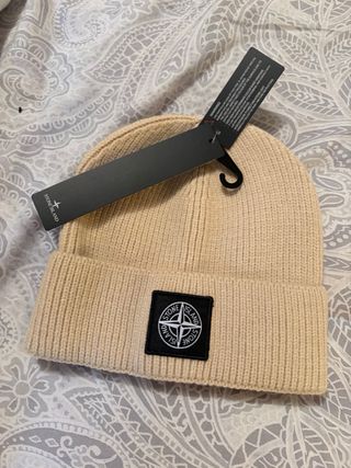 Gorro S.I Beige Lana