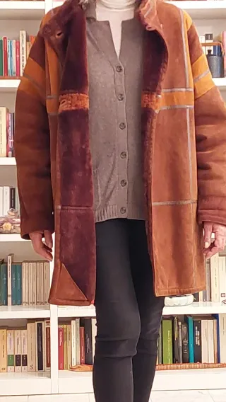 Montone vintage marrone