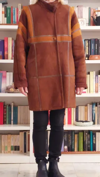 Montone vintage marrone