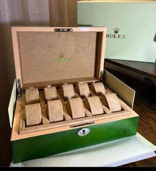 Scatola per 10 orologi Rolex