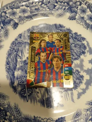 Carta FC Barcelona Míticos Invencible Sextete