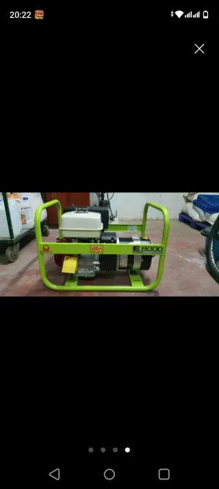 Generador Pramac Honda E8000