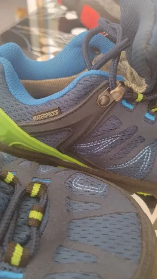 Stivali invernali blu e verdi per bambini unisex T34