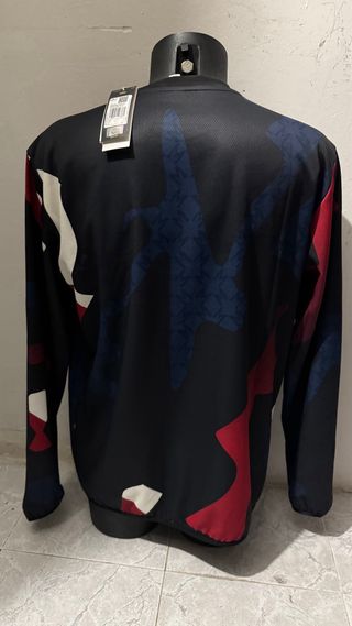 Sudadera Manchester United Adidas Negra Roja