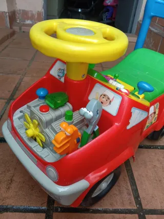 Correpasillos infantil con volante