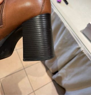 Botas de piel Ana Field marrones