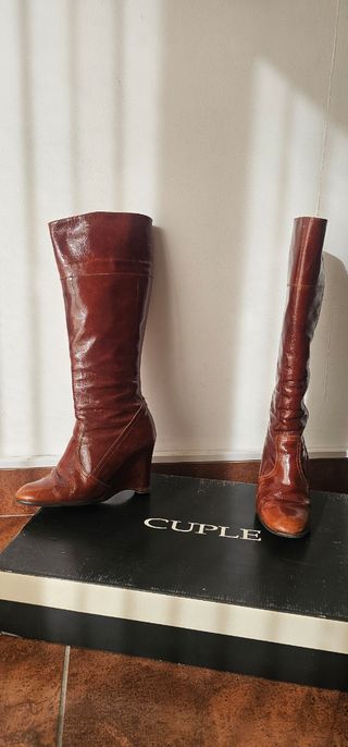 Botas Cuple Marrones Talla 38