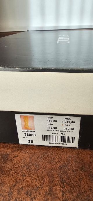 Botas Cuple Marrones Talla 38