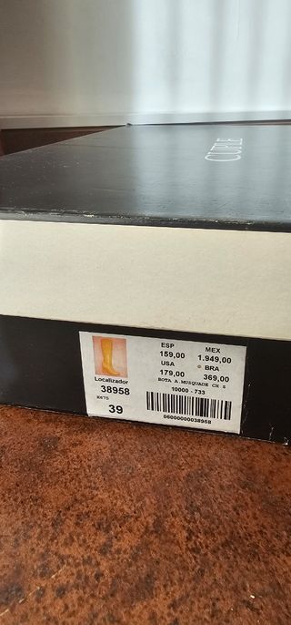 Botas Cuple Marrones Talla 38