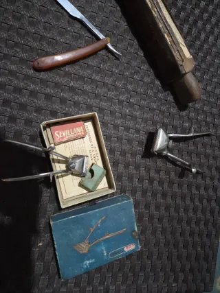 Lote Barbería: Navaja, Cortapelos y Más