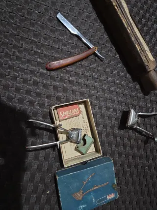 Lote Barbería: Navaja, Cortapelos y Más