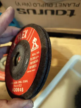 18 discos para amoladora