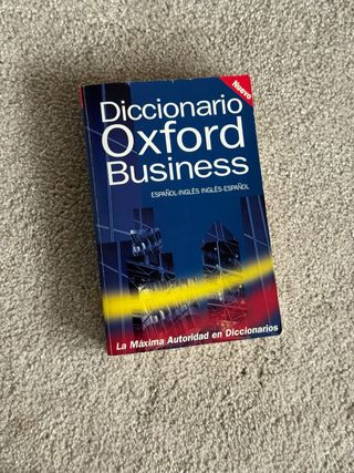 Diccionario ingles español Oxford