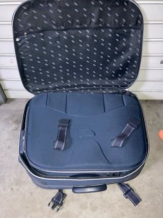 Juego de maletas azul