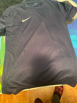 Camiseta deportiva Nike azul