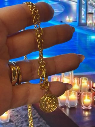 Collar Roberto Cavalli Ojo Dorado