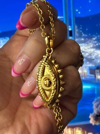 Collar Roberto Cavalli Ojo Dorado