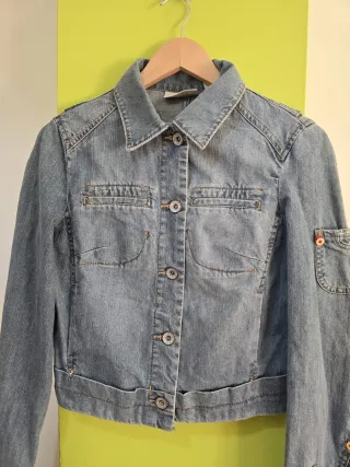 Cazadora vaquera Mango talla S