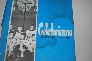 4 Fascicoli Spartiti Musica Liturgica Vintage