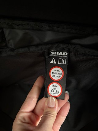 Maletas tela moto Shad