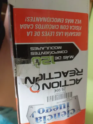 Action & Reaction Clementoni Juego Canicas