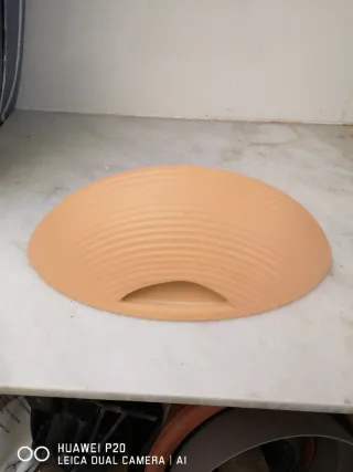 Aplique terracota con entrada