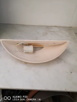 Aplique terracota con entrada