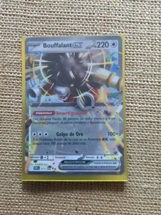 Bouffalant EX 077/086 Carta Pokémon