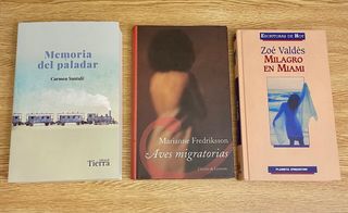 Lote 5 libros mujeres escritoras / 2 euros el lote