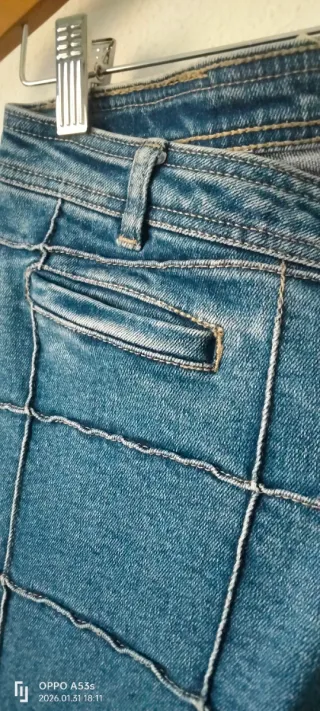 Vaqueros vintage elásticos