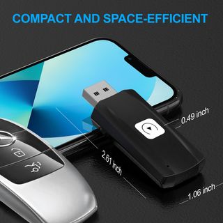 MSXTTTLY Adaptador Inalámbrico Carplay para Coche