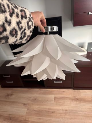 Lámpara de techo colgante blanca