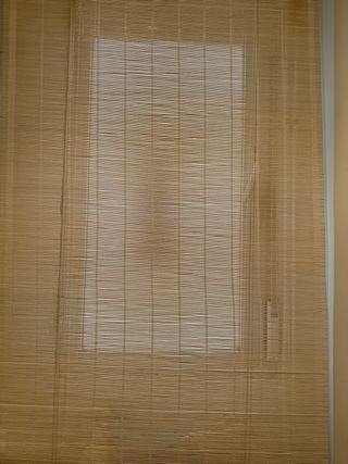 Tenda a rullo in bambù naturale 90x180cm