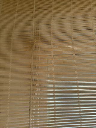 Tenda a rullo in bambù naturale 90x180cm