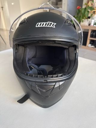 Casco Moto Unik Talla XL Negro