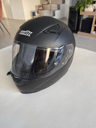 Casco Moto Unik Talla XL Negro