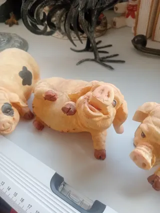 Set 4 Porcellini Decorativi