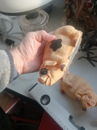 Set 4 Porcellini Decorativi