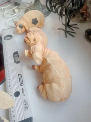 Set 4 Porcellini Decorativi