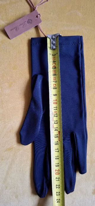 Guanti Loro Piana Lycra Blu