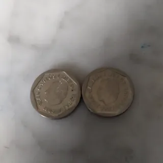 2 Monedas Juan Carlos I Rey de España
