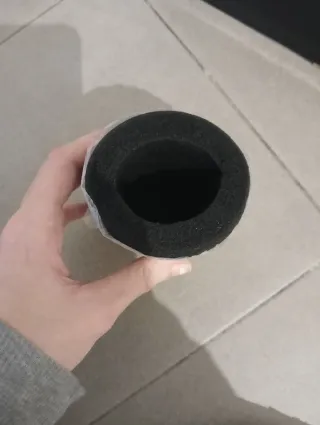 Micrófono con soporte para grabación