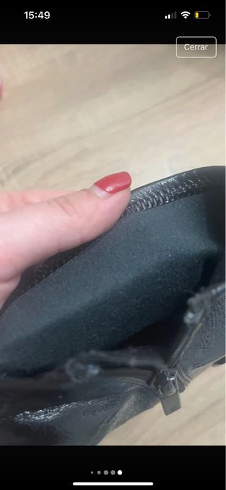 Botines Zara Negros Usados Una Vez